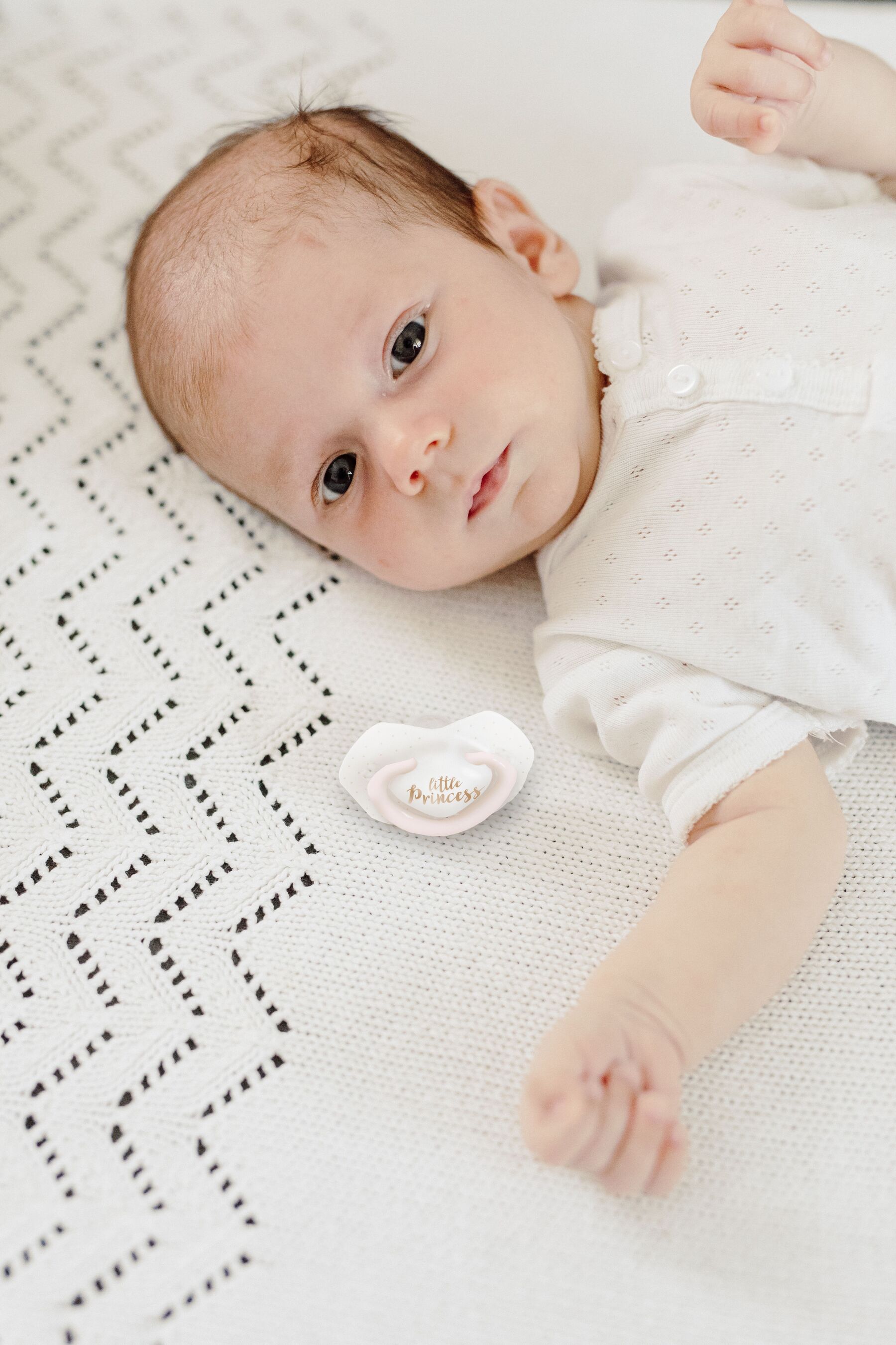 Canpol babies Пустушка силіконова симетрична 0-6 міс ROYAL BABY 2 шт. - рожева