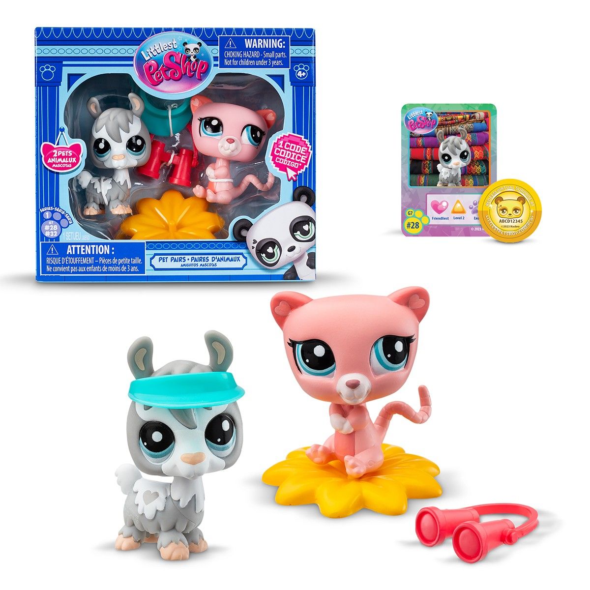 Ігровий набір LITTLEST PET SHOP – ГРА В ХОВАНКИ (2 фігурки, аксес.)