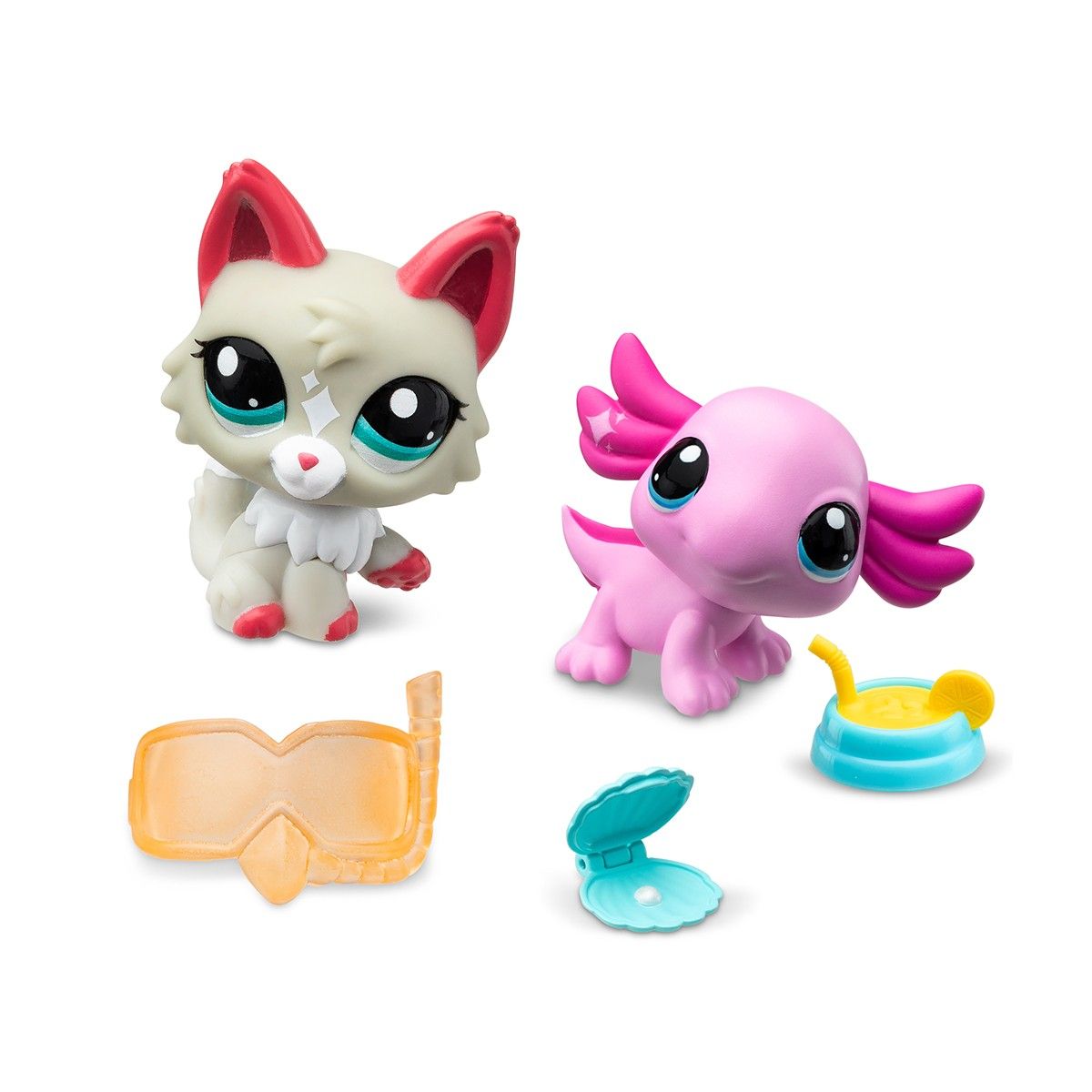 Ігровий набір LITTLEST PET SHOP – ДИВОВИЖНІ ДІВИ (2 фігурки, аксес.)