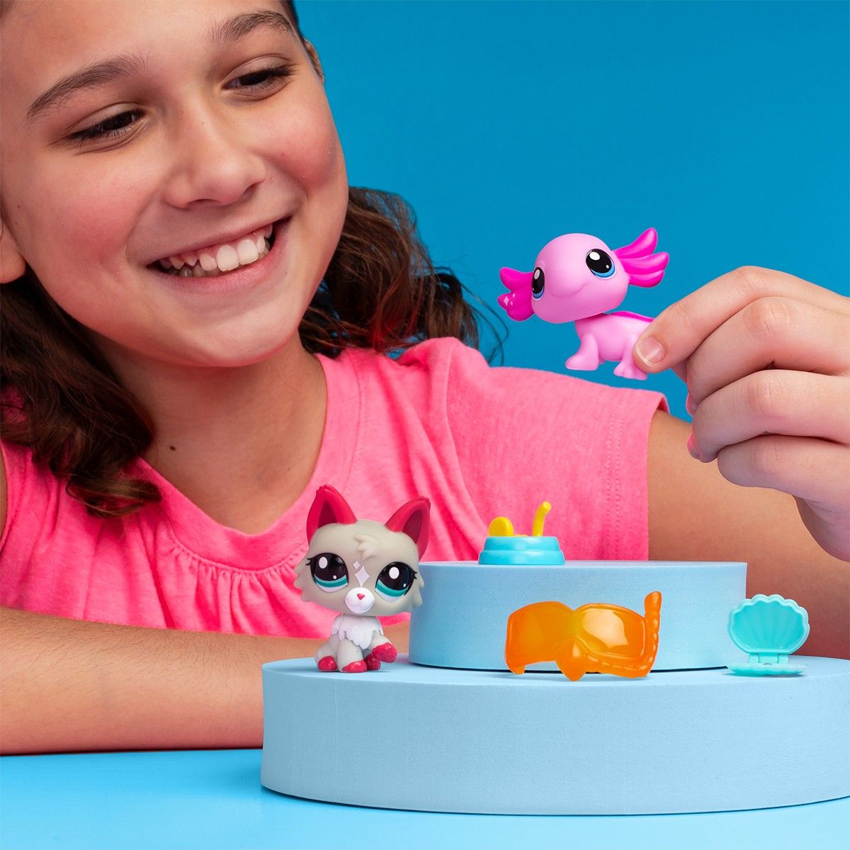 Ігровий набір LITTLEST PET SHOP – ДИВОВИЖНІ ДІВИ (2 фігурки, аксес.)