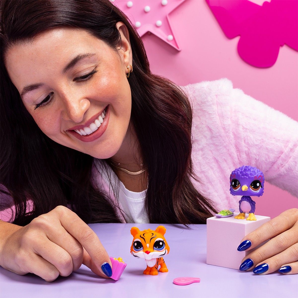 Ігровий набір LITTLEST PET SHOP – СМАКОВІ ВПОДОБАННЯ (2 фігурки, аксес.)