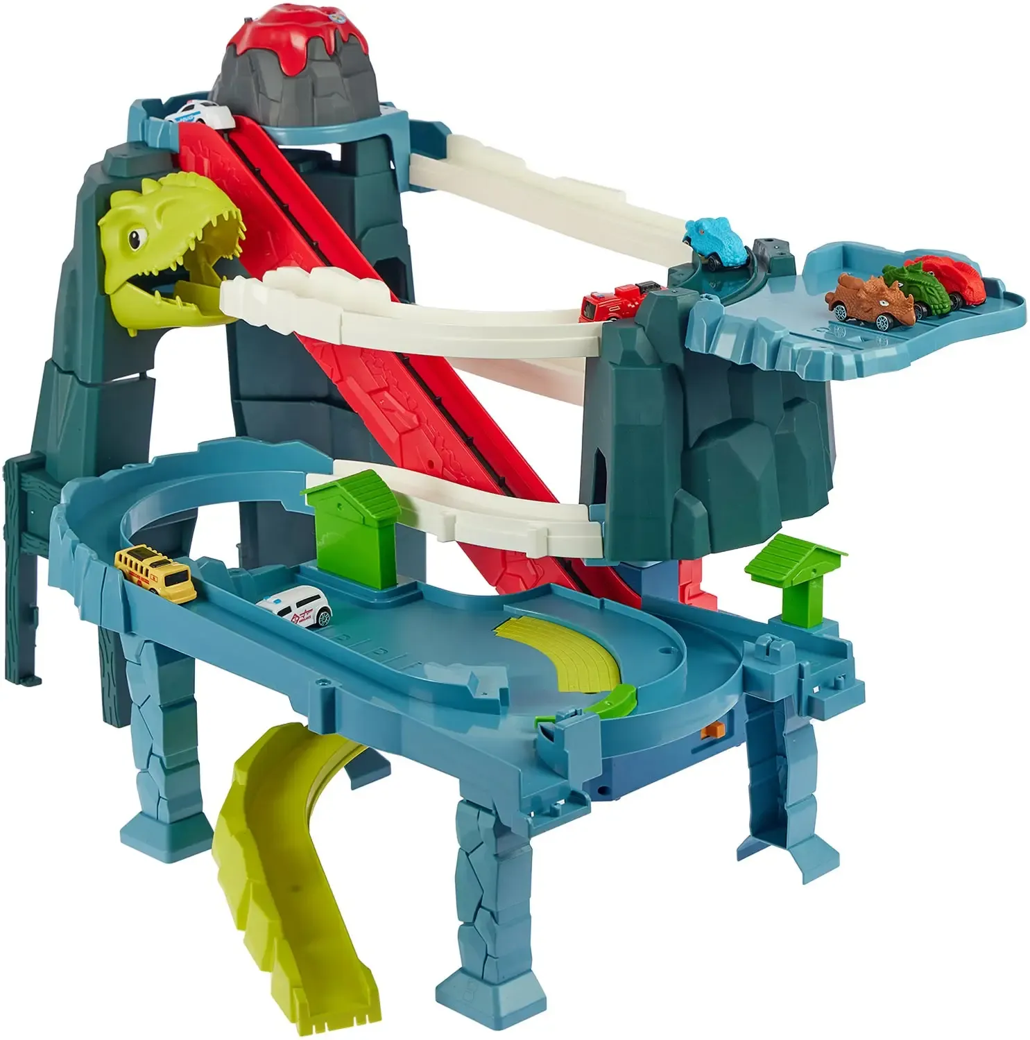 Ігровий набір ZIPP Toys Dino автотрек-вулкан електричний