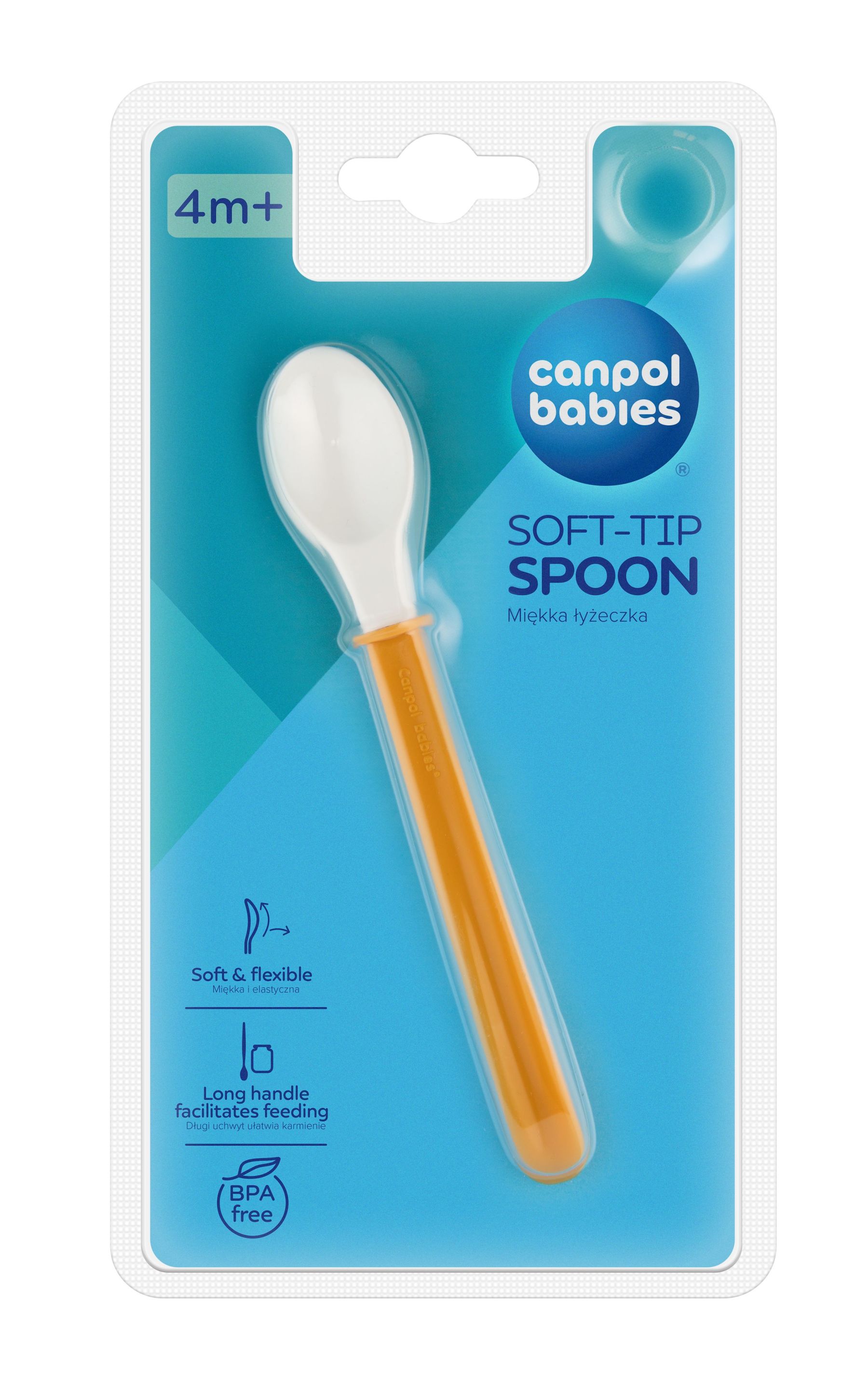 Canpol babies Ложка м'яка силiконова 