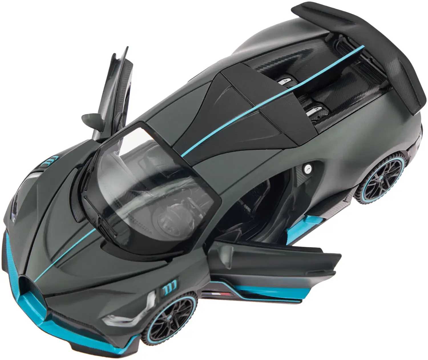 Машинка Rastar Bugatti DIVO 1:32 Сірий