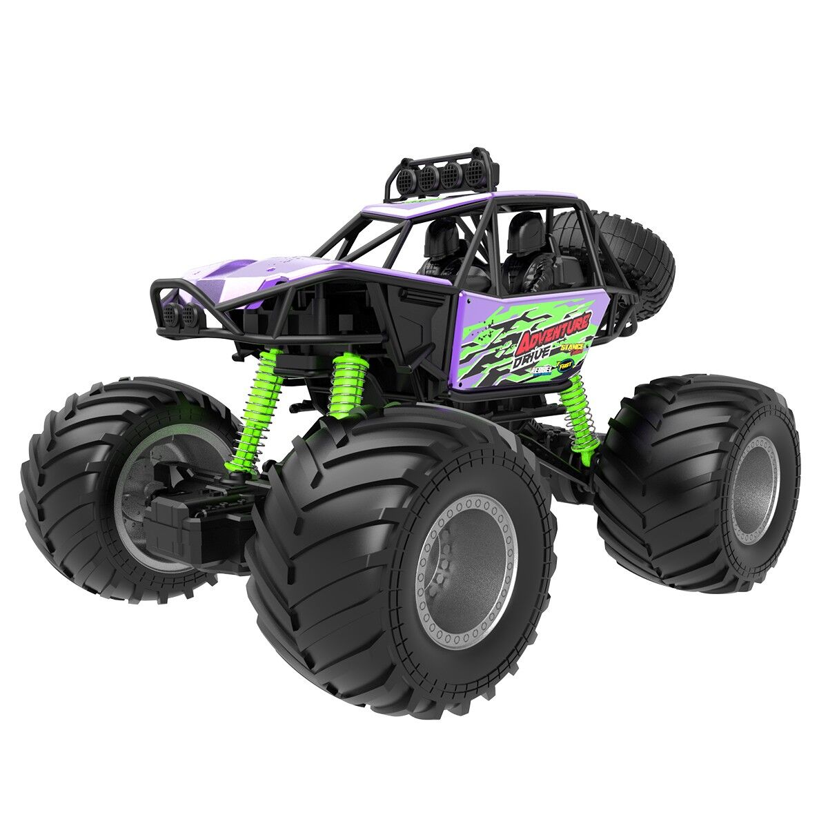 Автомобіль KS DRIVE на р/к - BEAST RUNNER (2.4 GHz, акум. 7.4 V, бузковий)