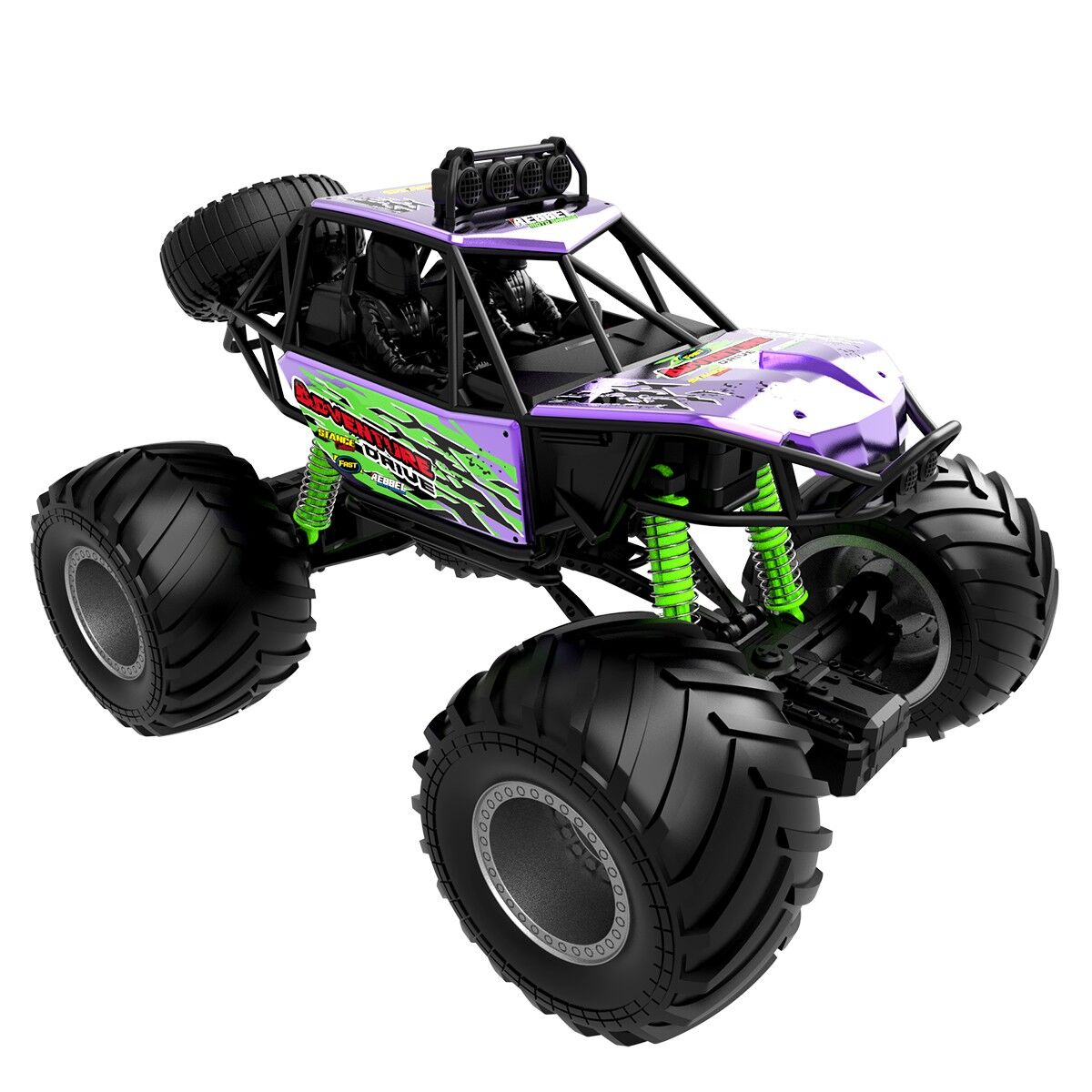 Автомобіль KS DRIVE на р/к - BEAST RUNNER (2.4 GHz, акум. 7.4 V, бузковий)