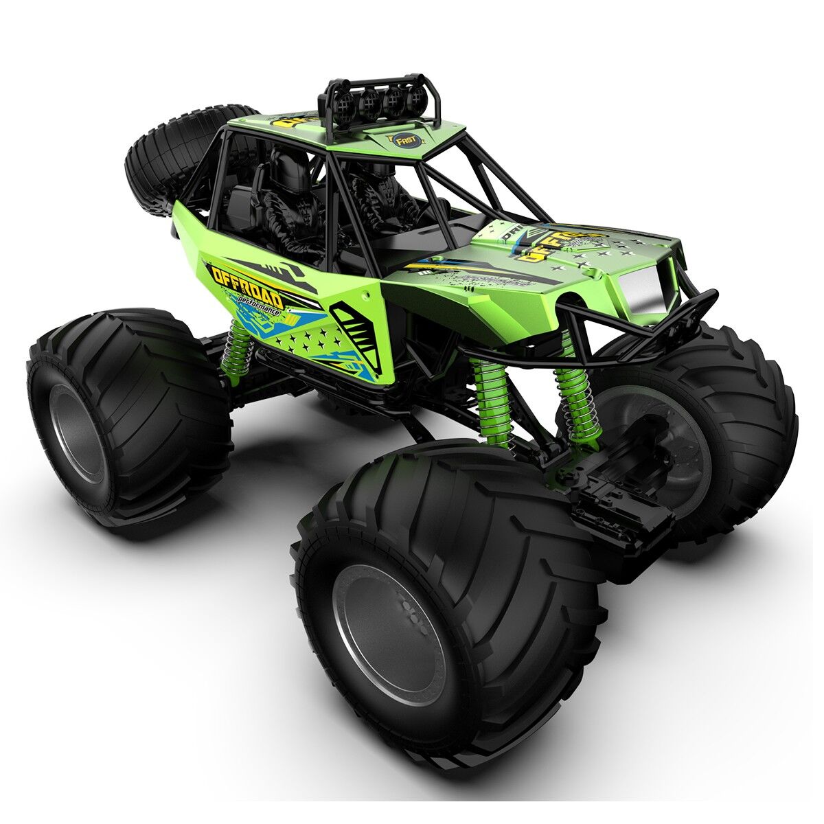 Автомобіль KS DRIVE на р/к - BEAST RUNNER (2.4 GHz, акум. 7.4 V, зелений)