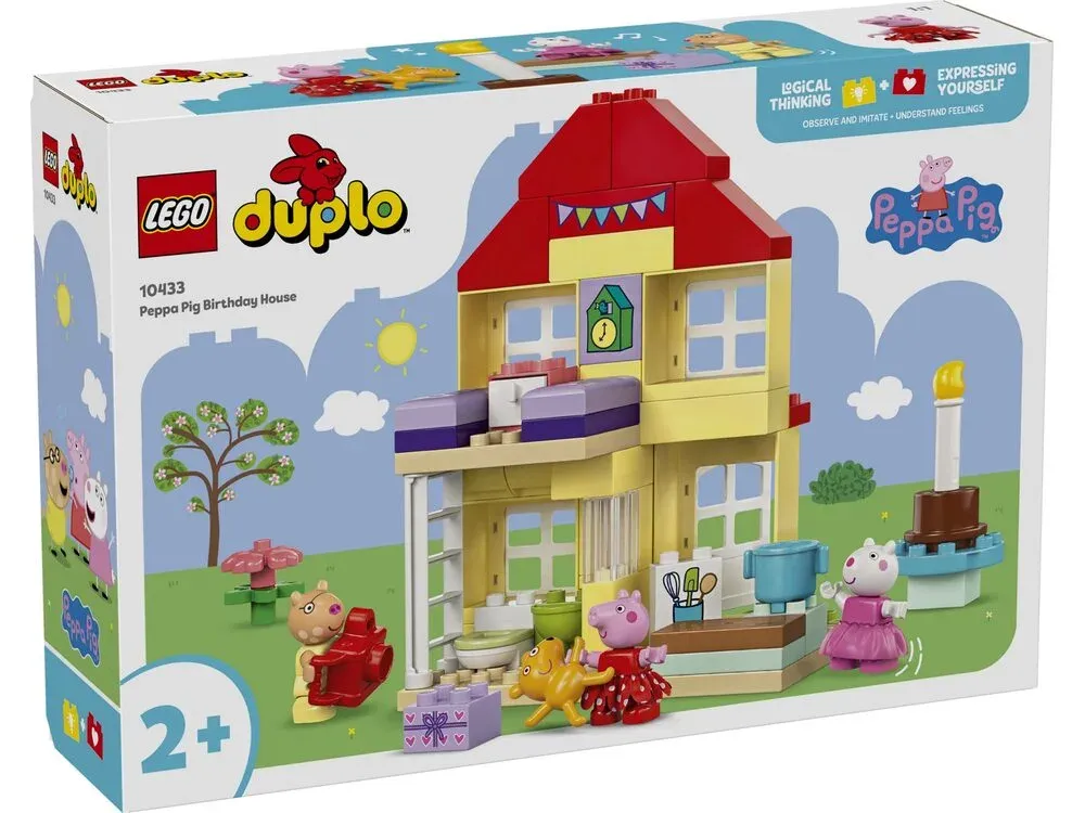 Конструктор LEGO DUPLO Святковий будинок Пеппи (10433)