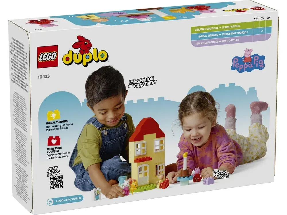 Конструктор LEGO DUPLO Святковий будинок Пеппи (10433)