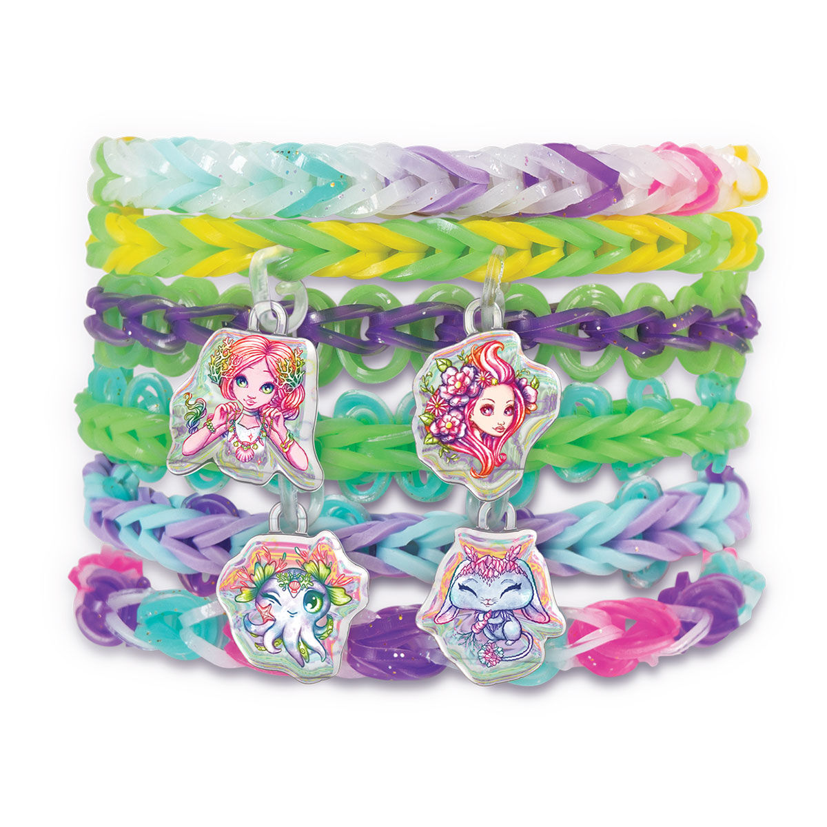 Набір для створення прикрас NEBULOUS STARS серії "Rainbow Loom™" з підвісками – НЕБЕСНА ФАНТАЗІЯ