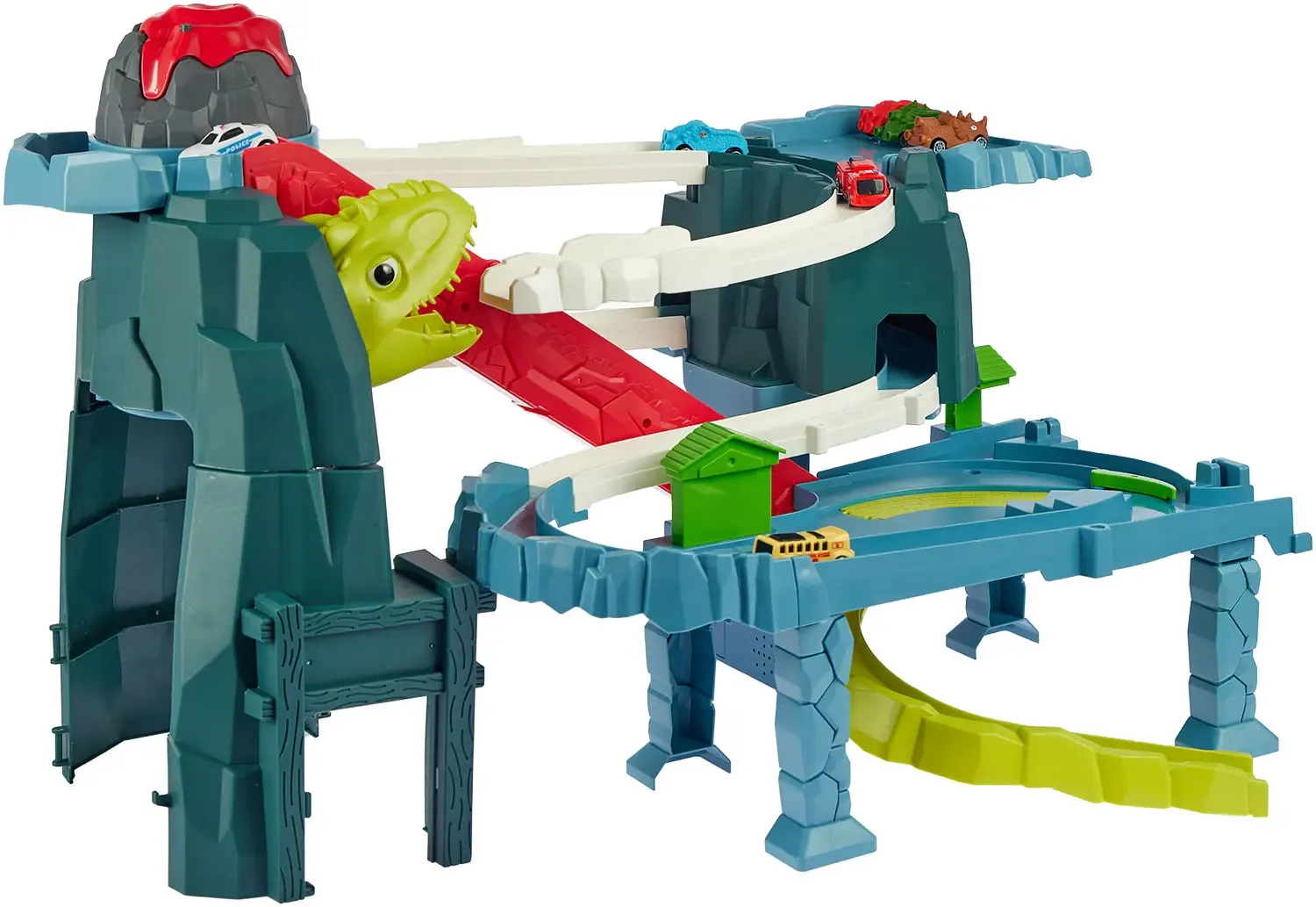 Ігровий набір ZIPP Toys Dino автотрек-вулкан електричний