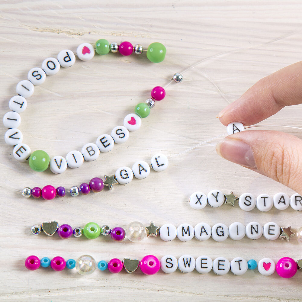 Make it Real: Набір для створення шарм-браслетів 'Веселі літери'