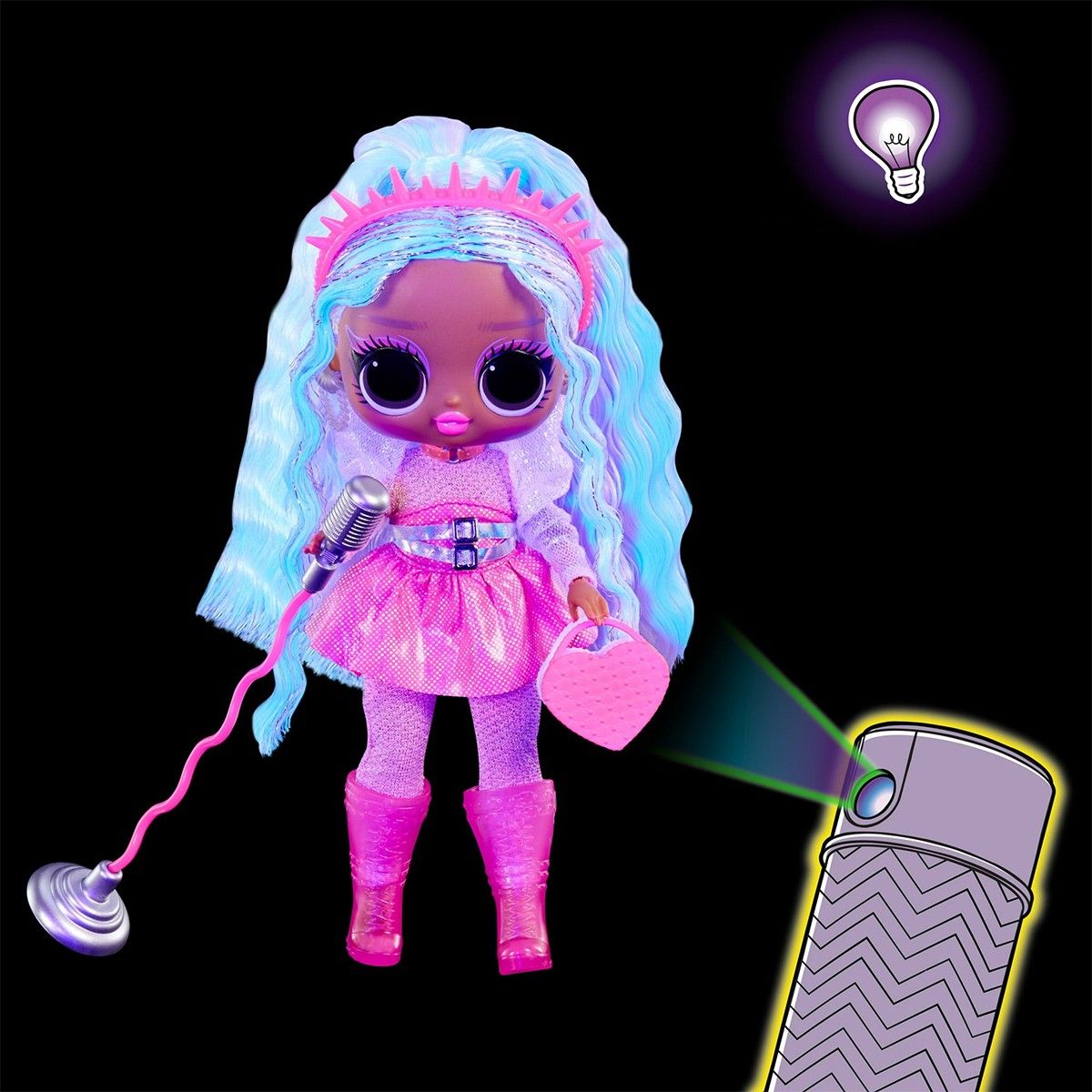 Ігровий набір з лялькою L.O.L. SURPRISE! серії "Tweens Neon Pop" – КІТТІ К (з аксесуарами)