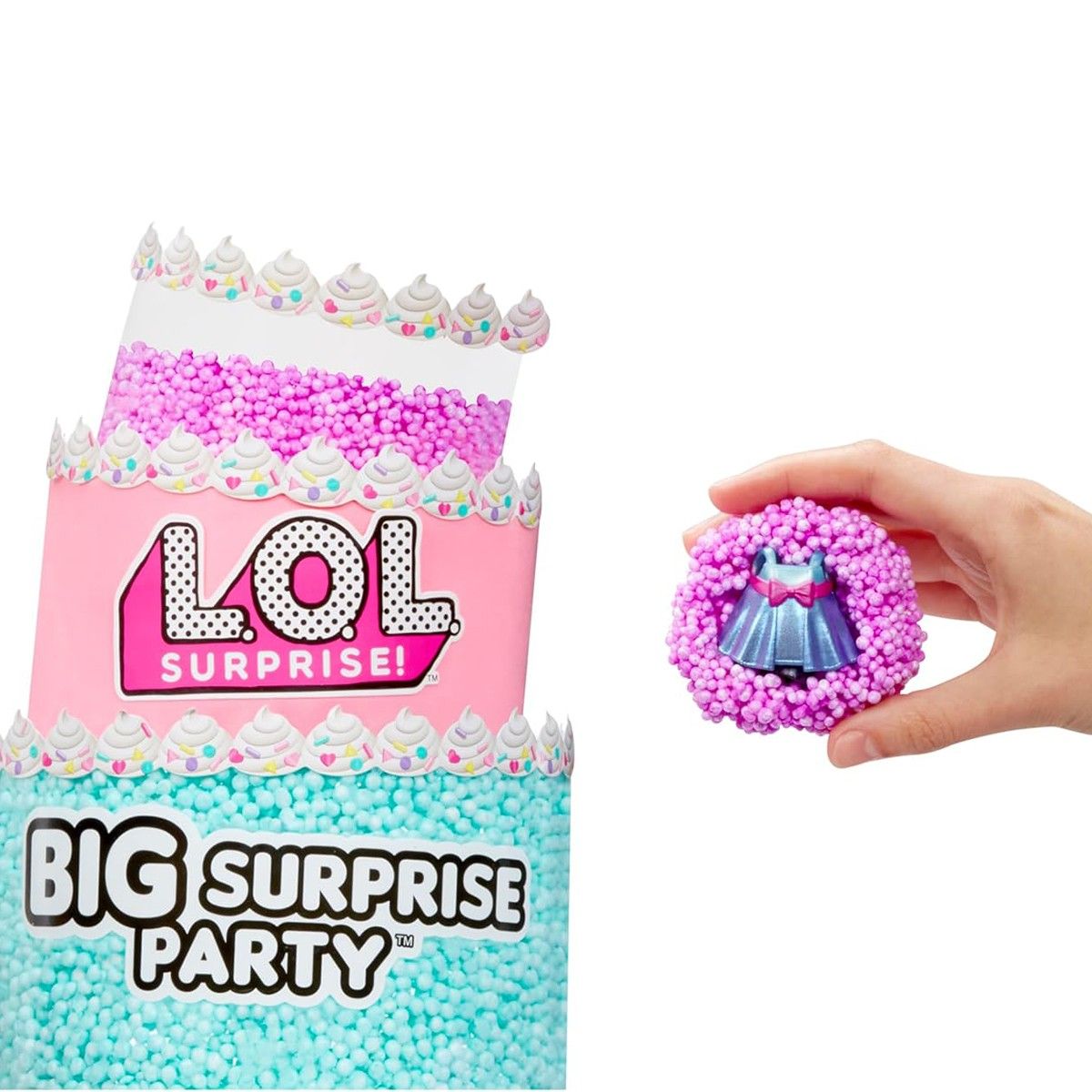 Ігровий набір із ляльками L.O.L.SURPRISE! – ВЕЛИКА ВЕЧІРКА-СЮРПРИЗ (40 сюрпризів)