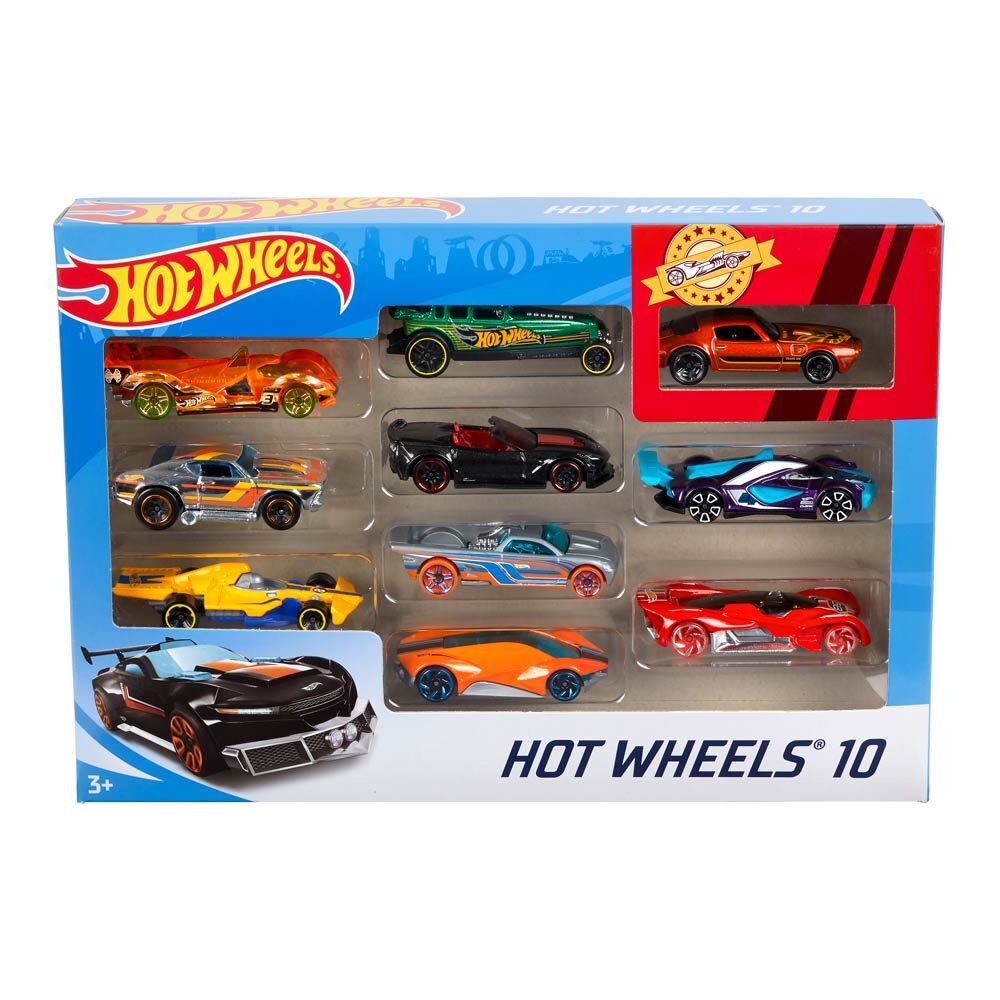 Набір машинок Hot Wheels 10 шт в асортименті (54886)