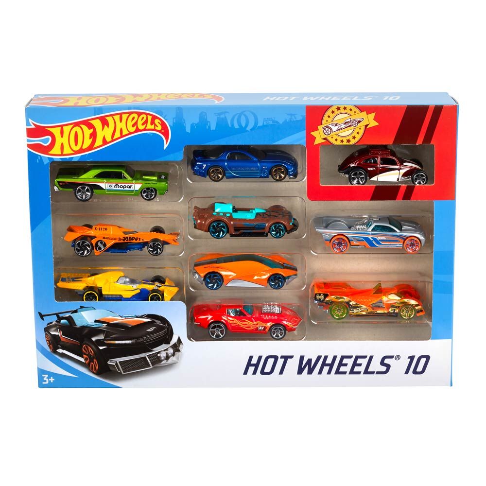 Набір машинок Hot Wheels 10 шт в асортименті (54886)