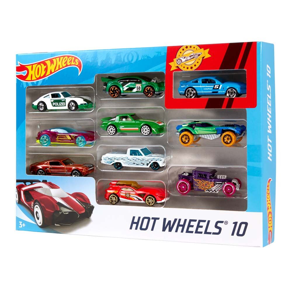 Набір машинок Hot Wheels 10 шт в асортименті (54886)