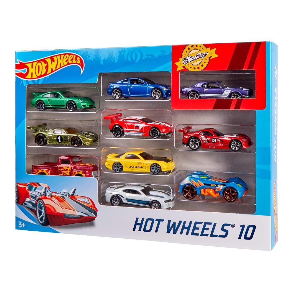 Набір машинок Hot Wheels 10 шт в асортименті (54886)