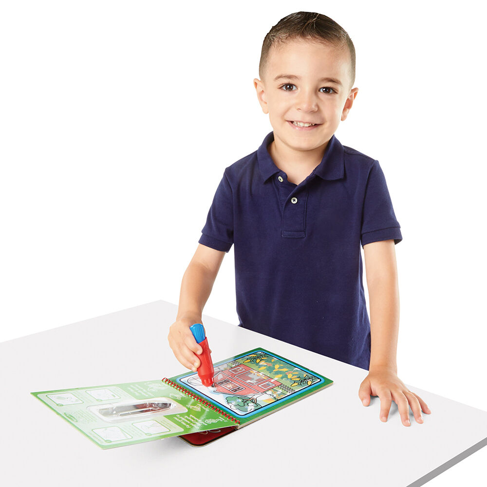 Melissa & Doug. Water WOW: Водна розмальовка з ручкою «Казковий світ»