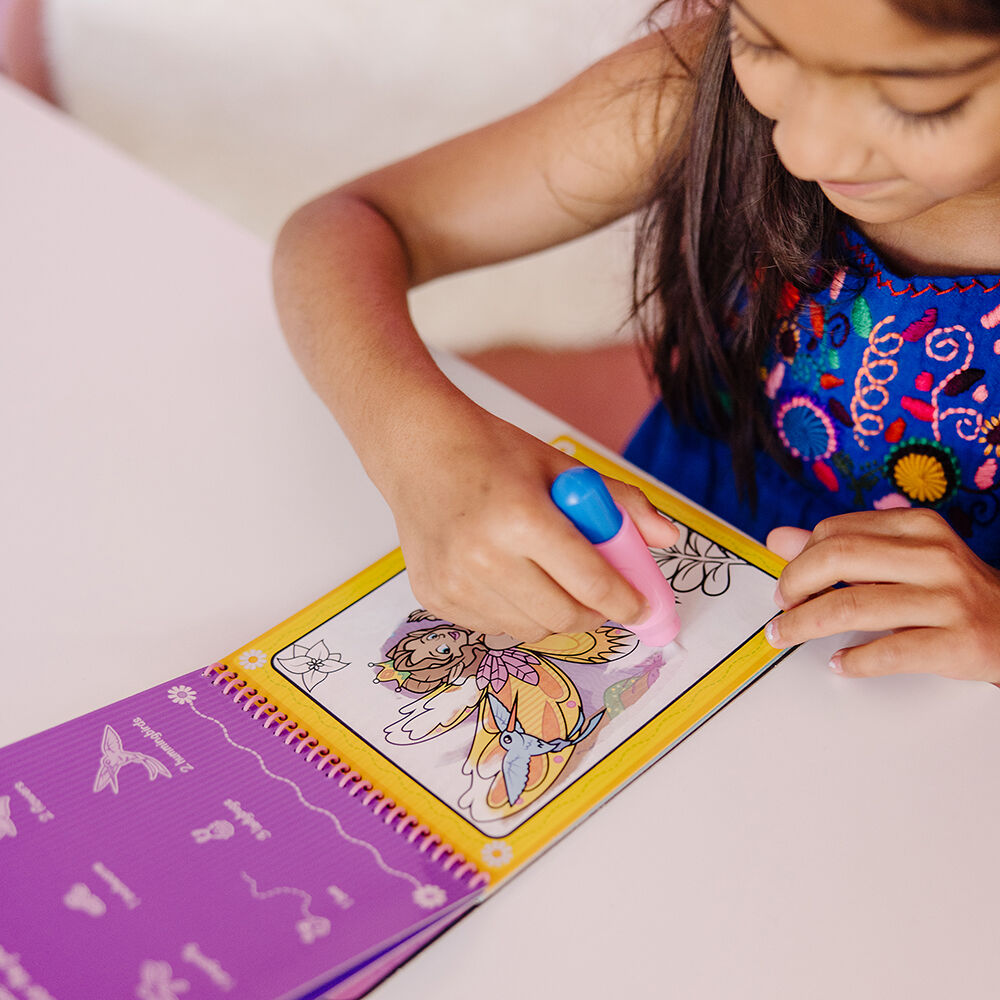 Melissa & Doug. Water WOW: Водна розмальовка з ручкою «Казковий світ»