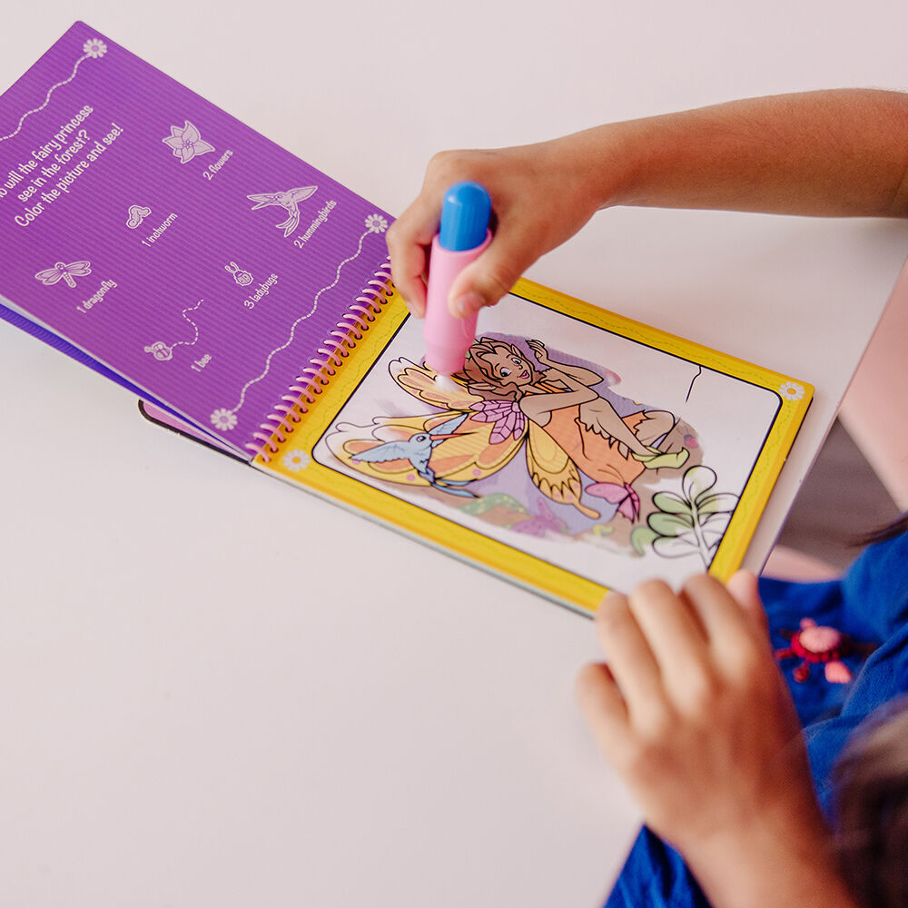 Melissa & Doug. Water WOW: Водна розмальовка з ручкою «Казковий світ»