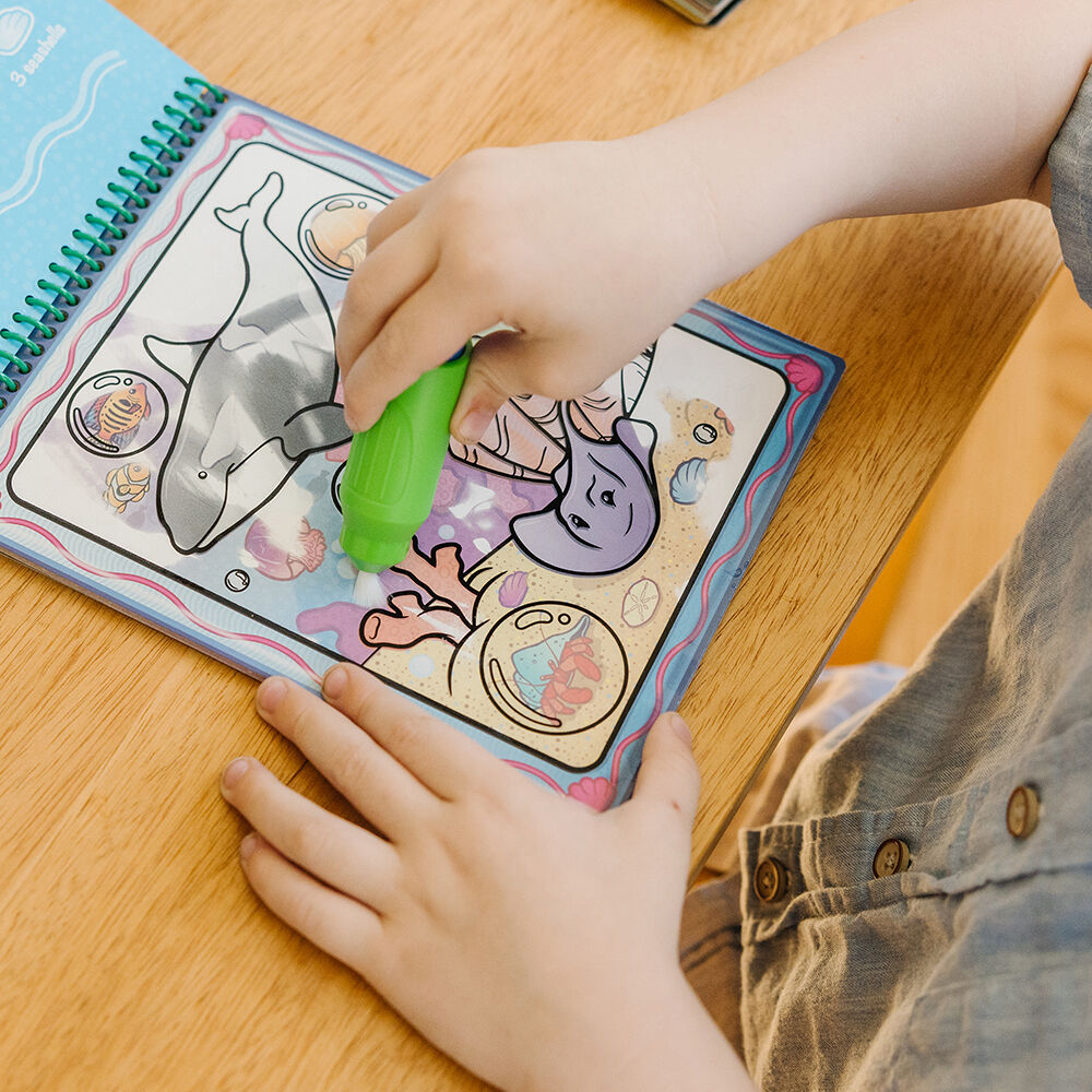 Melissa & Doug. Water WOW: Водна розмальовка з ручкою «Тварини»