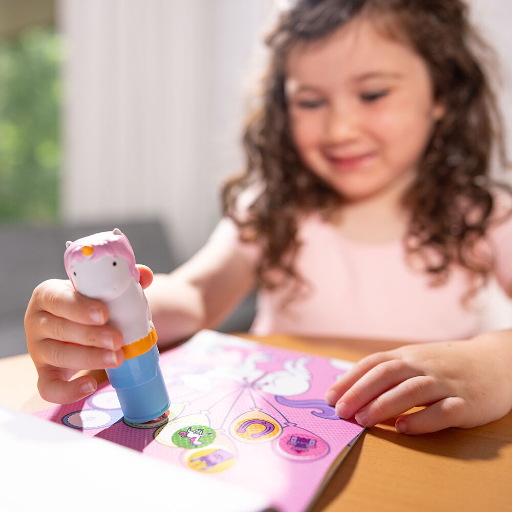 Melissa & Doug. Sticker WOW: Набір з блокноту та штампу з наліпками «Єдиноріг»