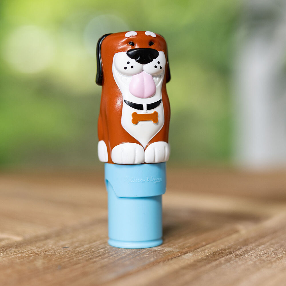 Melissa & Doug. Sticker WOW: Набір з блокноту та штампу з наліпками «Цуценя»