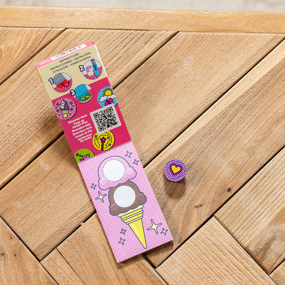 Melissa & Doug. Sticker WOW: Набір з мініблокноту та запасних наліпок для штампу «Улюблені речі»