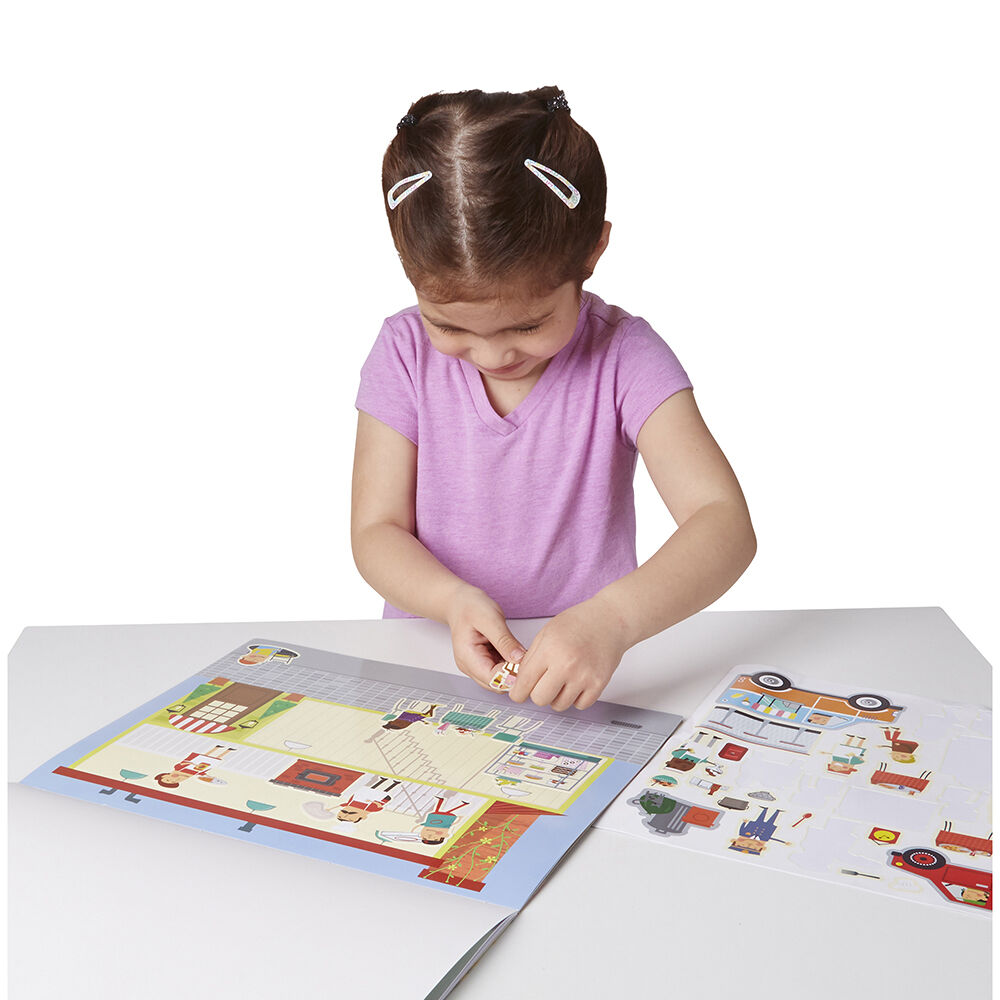 Melissa & Doug: Набір багаторазових наліпок 'Моє місто'