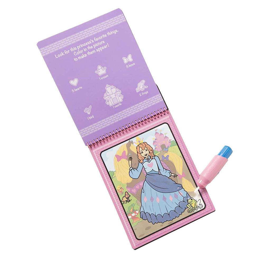 Melissa & Doug. Water WOW: Водна розмальовка з ручкою «Казковий світ»