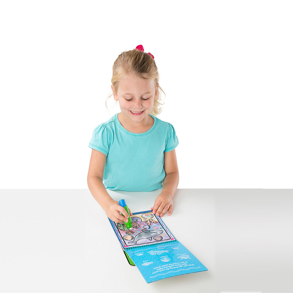 Melissa & Doug. Water WOW: Водна розмальовка з ручкою «Тварини»