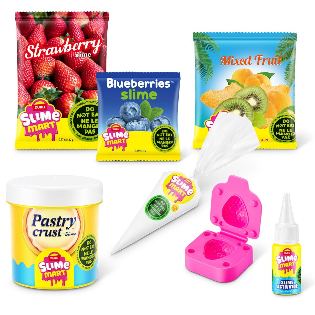 Ігровий набір зі слаймами SLIME MART серії "Shopping Bag" – ФРУКТОВИЙ ТАРТ