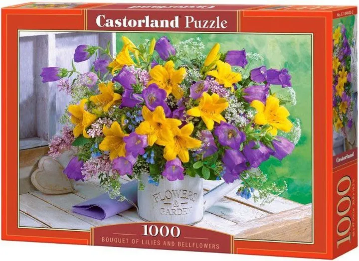 Пазли Букет лілій і дзвіночків 1000 елементів Castorland (C-104642)