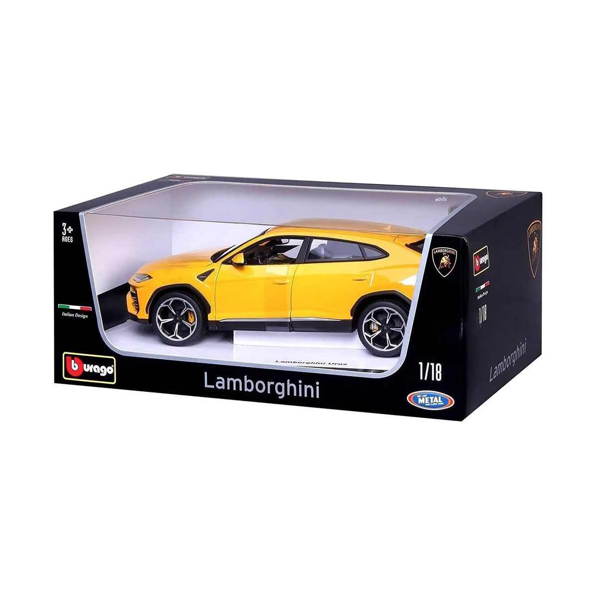 Автомодель - LAMBORGHINI URUS (жовтий, 1:18)