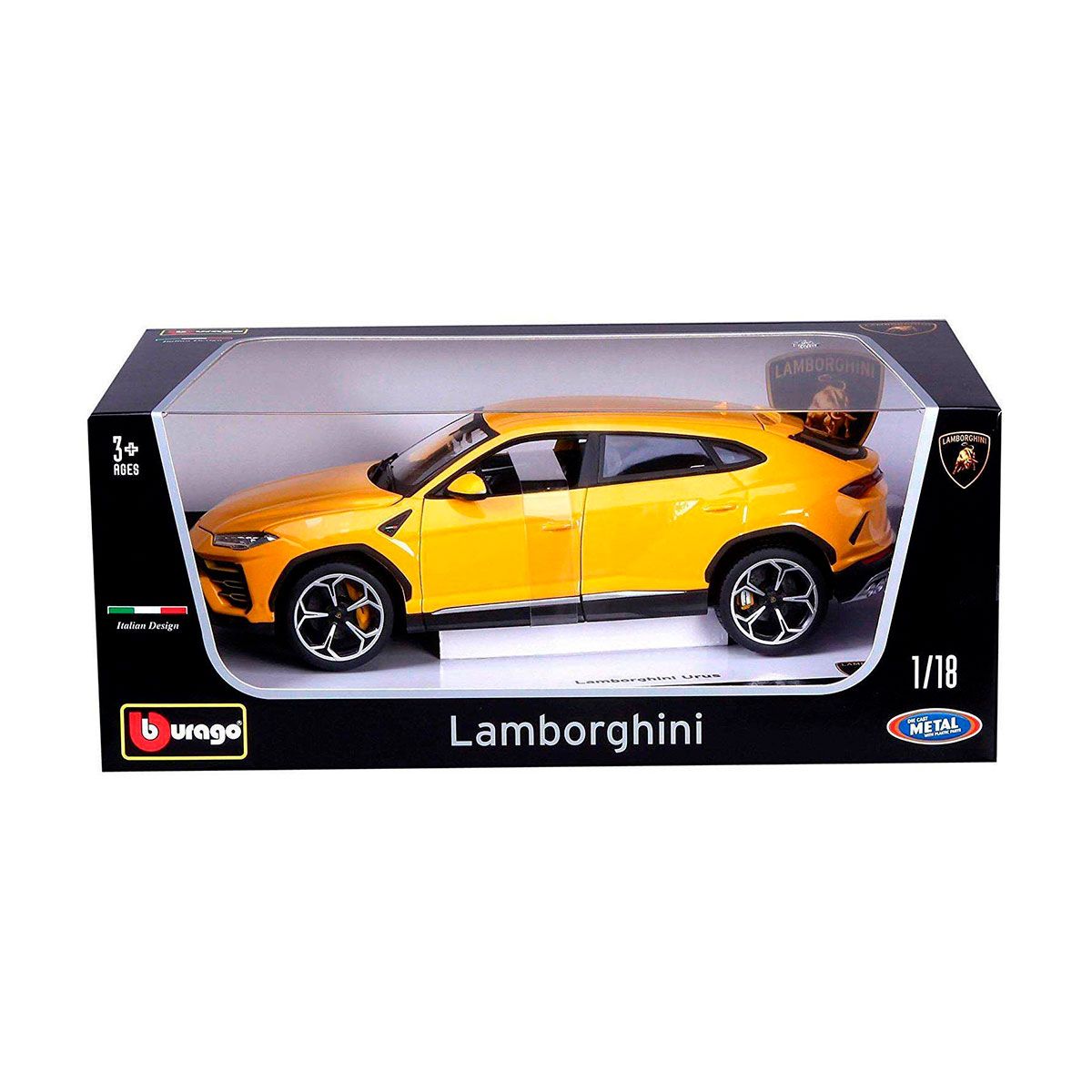 Автомодель - LAMBORGHINI URUS (жовтий, 1:18)