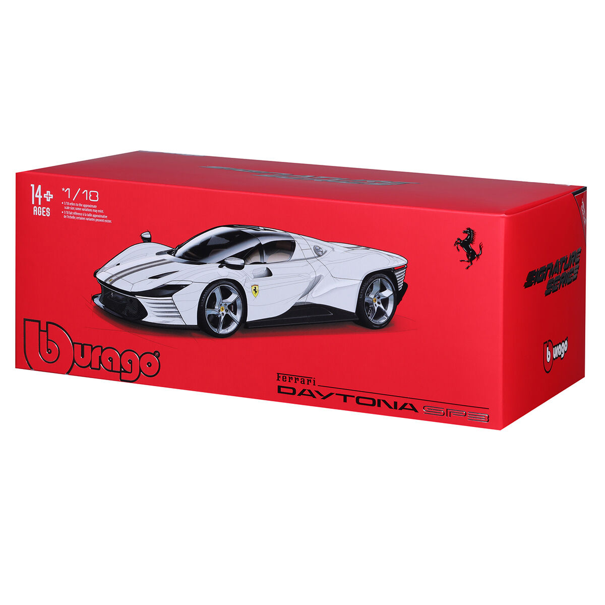 Автомодель Bburago Signature Ferrari Daytona SP3 червоний (18-16912 RD)