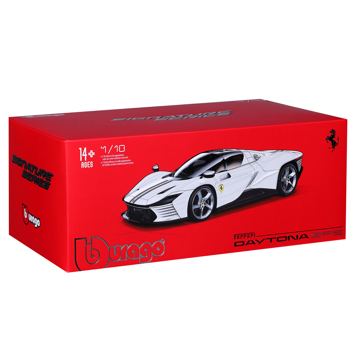 Автомодель Bburago Signature Ferrari Daytona SP3 червоний (18-16912 RD)