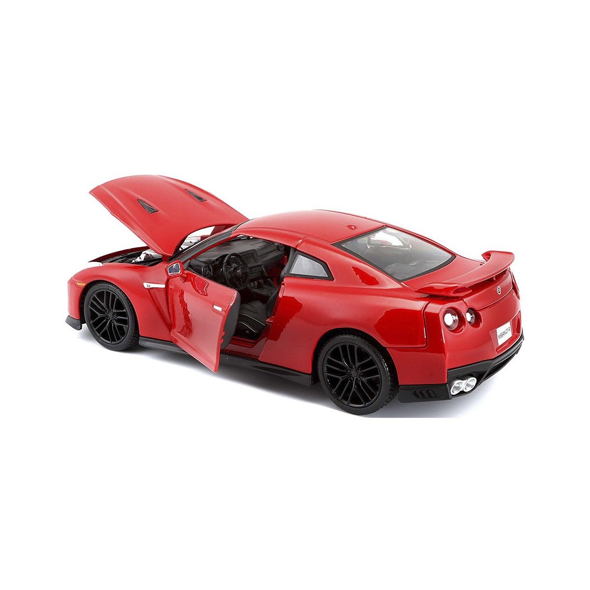 Автомодель - NISSAN GT-R (асорті червоний, білий металік, 1:24)