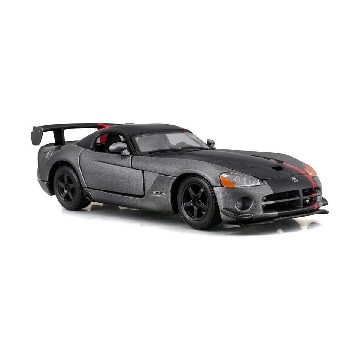 Автомодель - DODGE VIPER SRT10 ACR  (ассорті помаранч-чорн металік, червоно-чорн металік, 1:24)