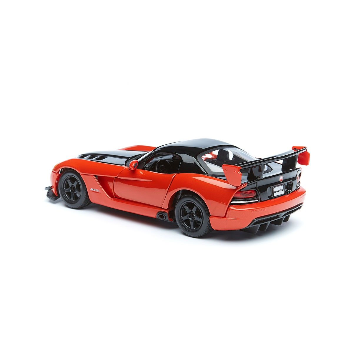 Автомодель - DODGE VIPER SRT10 ACR  (ассорті помаранч-чорн металік, червоно-чорн металік, 1:24)
