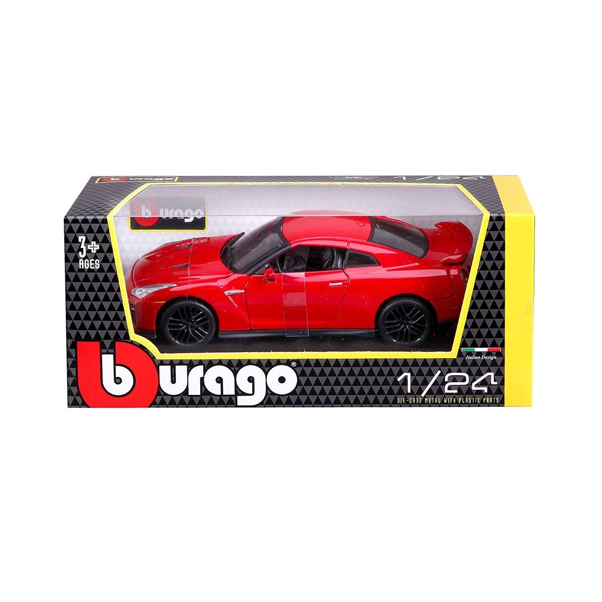 Автомодель - FERRARI F12TDF (асорті жовтий, червоний, 1:24)