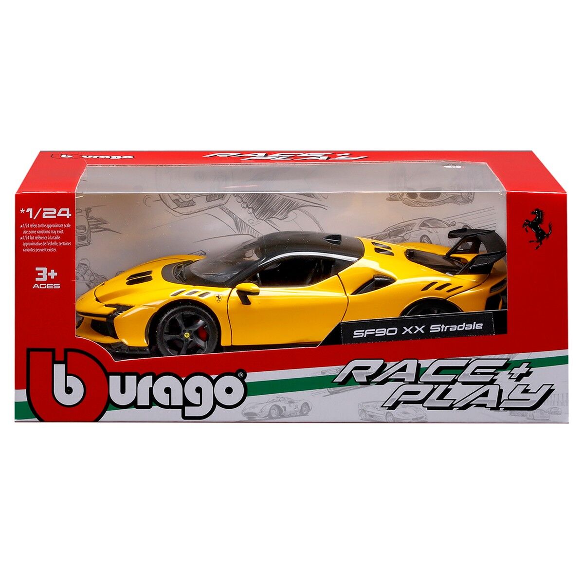 Автомодель серії "R&P" - FERRARI SF90 XX STRADALE (1:24)