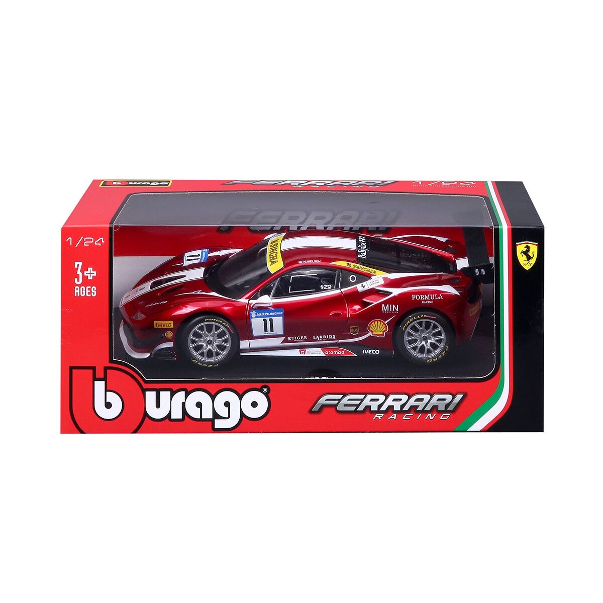 Автомодель - FERRARI 488 CHALLENGE (1:24)