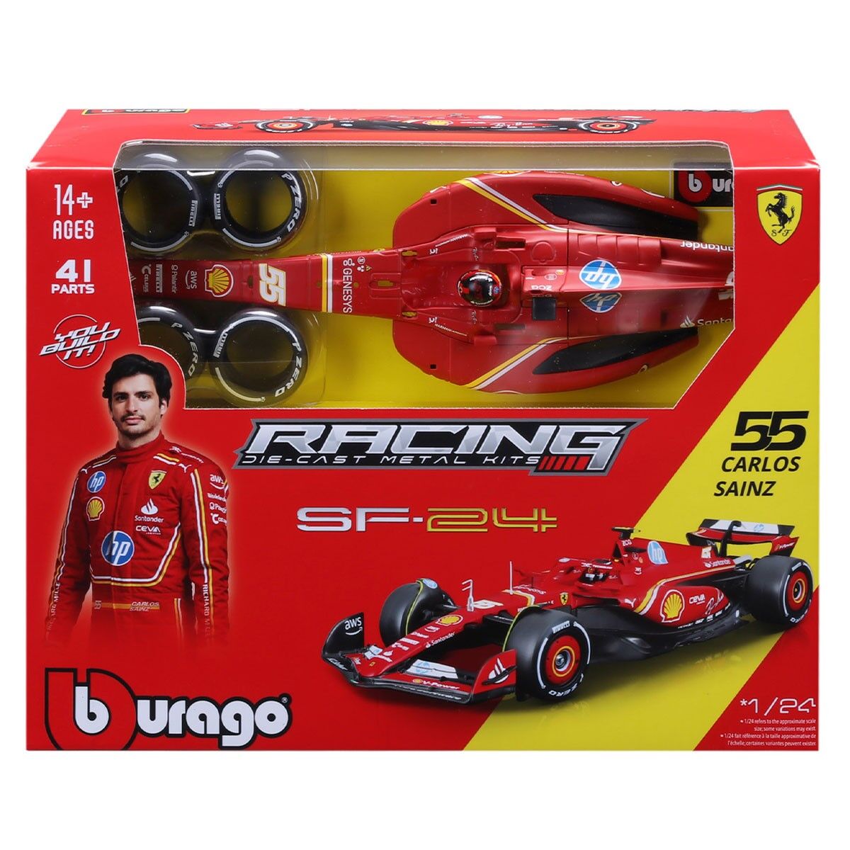 Авто-конструктор - FERRARI (1:24) (#55)