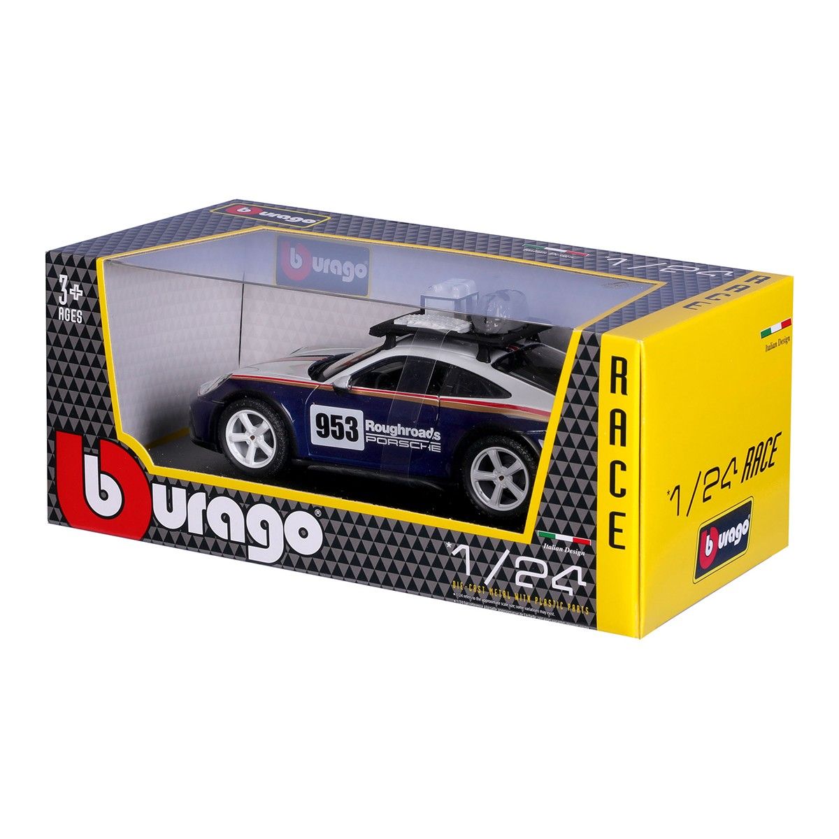 Автомодель - PORSCHE 911 DAKAR (1:24)