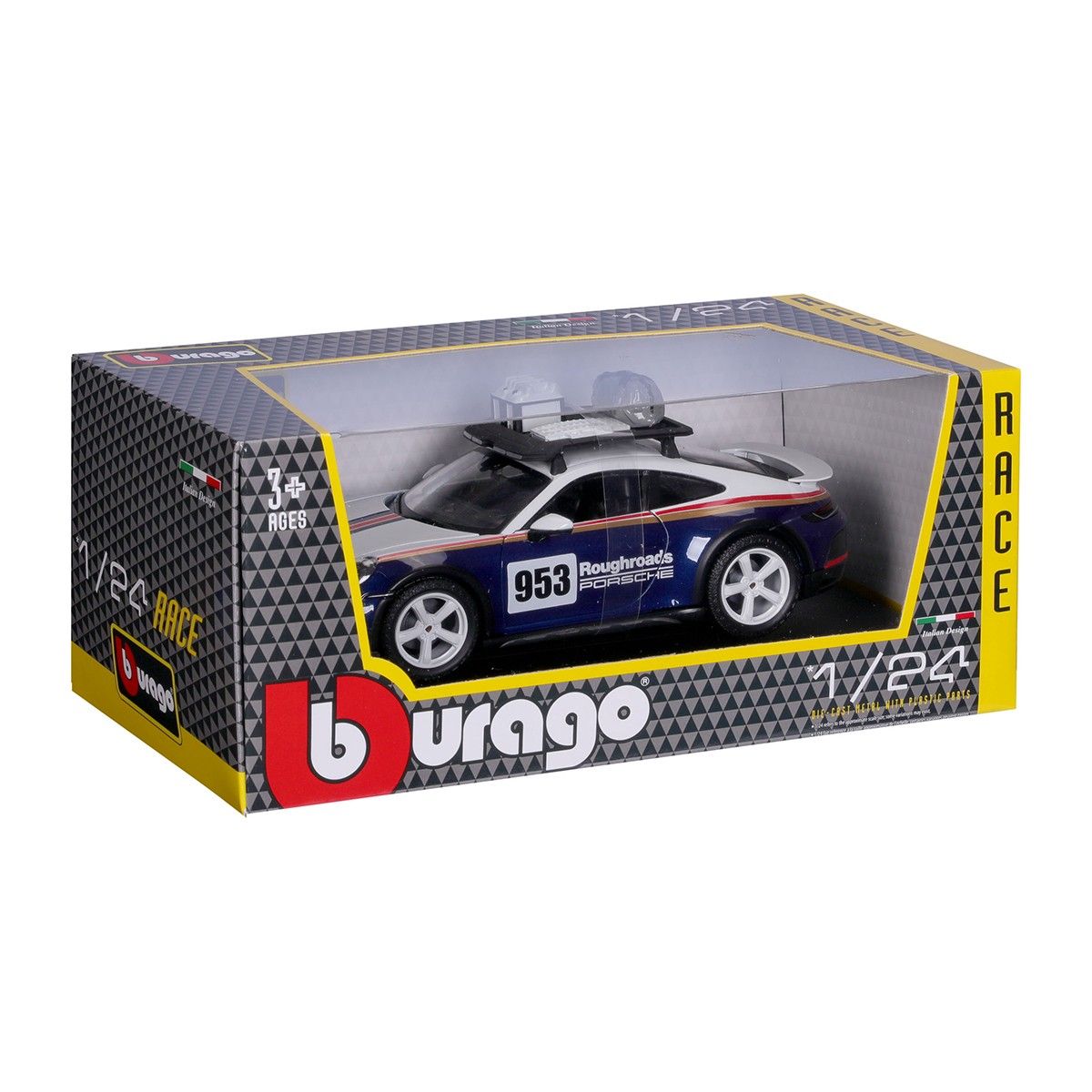 Автомодель - PORSCHE 911 DAKAR (1:24)