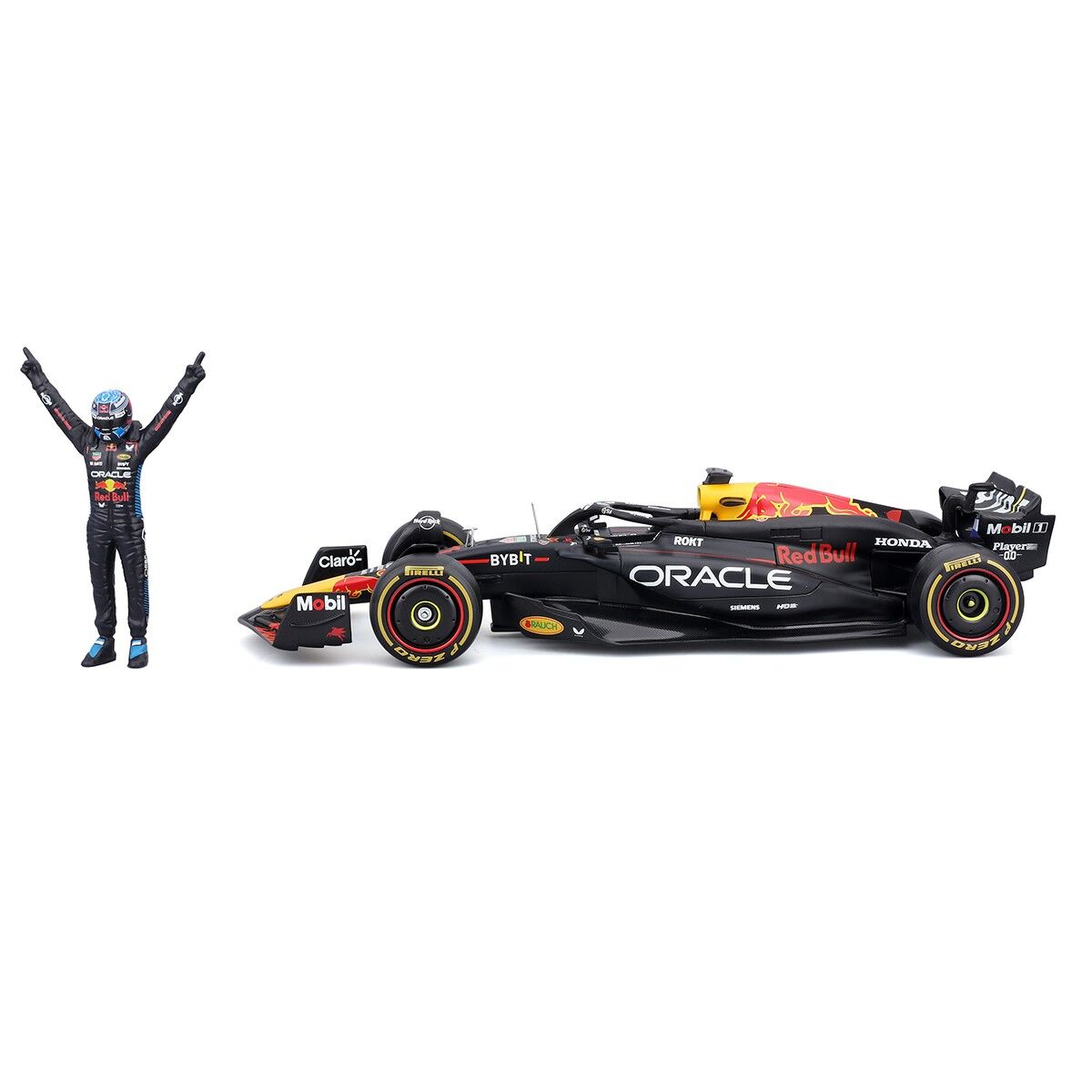 Автомодель з фігуркою – ORACLE RED BULL RACING RB20 (2024) (1:24)