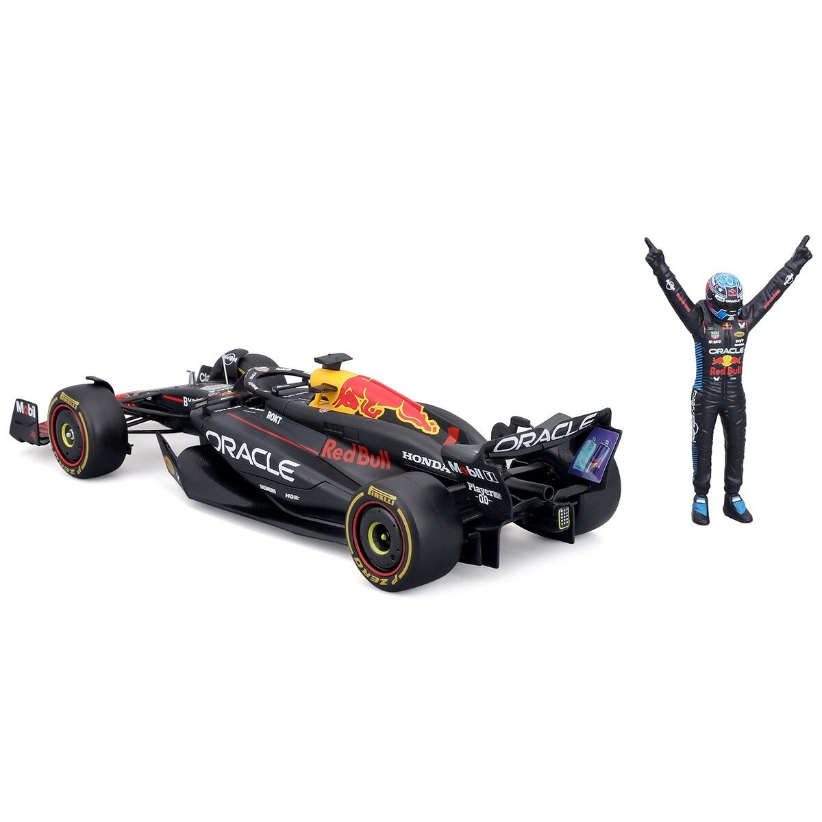 Автомодель з фігуркою – ORACLE RED BULL RACING RB20 (2024) (1:24)