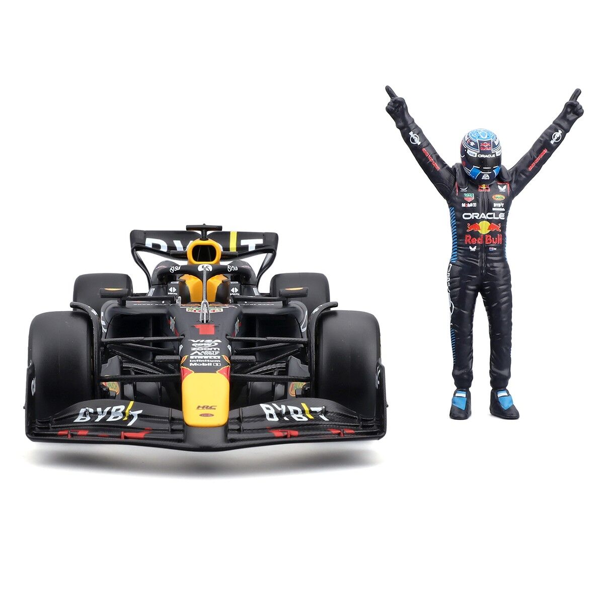 Автомодель з фігуркою – ORACLE RED BULL RACING RB20 (2024) (1:24)